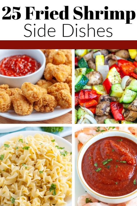 A collection of 25 fried shrimp side dishes. From Buttered noodles, french fries, veggies, and more. There is sure to be a shrimp side dish for everyone. Fried Shrimp Recipes Easy Dinners, Breaded Shrimp Sides, Recipes With Breaded Shrimp, Fried Shrimp And Sides, What To Eat With Fried Shrimp, Fried Shrimp Meals, Popcorn Shrimp Sides, Butterfly Shrimp Sides, Shrimp Sides Dinners