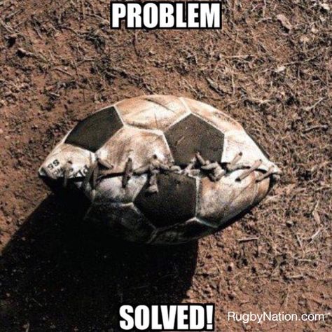 Problem Solved! Rugby Ball Drawing, Springbok Rugby Players, Rugby Jokes, Rugby Memes, Rugby Photography, Rugby Wallpaper, Rugby Funny, Rugby Quotes, Nz All Blacks