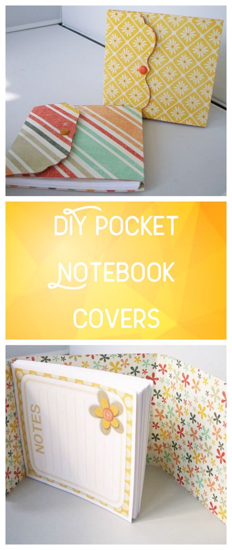 I love these little pocket notebook covers that I saw on Pinterest. These are a few examples: You can make your own notepads using printables.  Simply clamp them and glue the top edge with a good amount of glue. Allow them to completely dry. You can also buy premade notepads at the craft store.   … Diy Notepad Cover, Diy Small Notebook Ideas, Diy Padfolio, Diy Pocket Notebook, Notepad Crafts, Notepad Diy, Diy Notebooks, Note Making, Note Pad Holder