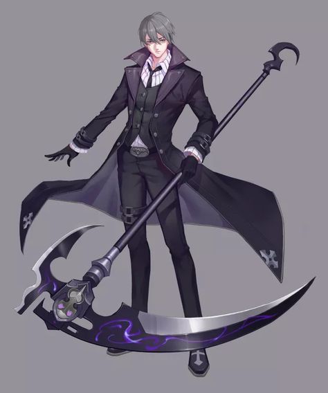 Anime Scythe, Soul Land, Character Design Animation, Armor Concept, Fantasy Novels, Character Design Male, 영감을 주는 캐릭터, Fantasy Clothing, Character Creation