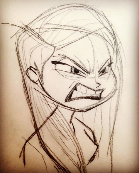 Angry Girl Drawing Angry, Human Face Drawing, Angry Cartoon, Mad Face, Angry Expression, Girl Face Drawing, Drawings For Boyfriend, Tree Drawings Pencil, Angry Girl