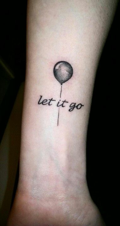 I Can And I Will Tattoo Ideas, Tattoo Letting Go, Got Your Six Tattoo, Let It Go Tattoos For Women, Let Go Tattoos For Women, Let Go Tattoo, Let It Go Tattoo, Let It Be Tattoo, Go Tattoo