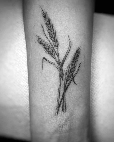 60 Farming Tattoos For Men - Agriculture Design Ideas Farmer Tattoo, Farm Tattoo, Wheat Tattoo, Wrist Tattoos Girls, Country Tattoos, Cool Wrist Tattoos, Flower Wrist Tattoos, Western Tattoos, Wrist Tattoos For Guys