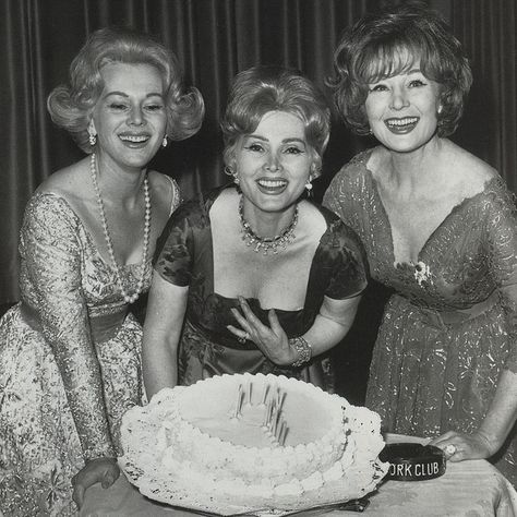 The Gabor Sisters                                                                                                                                                                                 More Magda Gabor, Gabor Sisters, Zsa Zsa Gabor, Zsa Zsa, Celebrities Then And Now, Celebrity Families, Classic Movie Stars, All In The Family, Classic Actresses