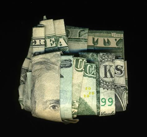 Dollar Bill Origami, 25 March, Dollar Bills, Hidden Messages, Origami Instructions, Money Talks, Good Quotes For Instagram, Puff And Pass, Money And Happiness