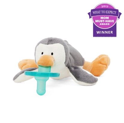 Best Soother Winner | Awards | What to Expect #wubbanub Wubbanub Pacifier, Infant Pacifier, Tabby Kitten, Baby Sling, Baby Unicorn, Baby Penguins, Kids Gear, Pacifier Holder, 6 Month Baby