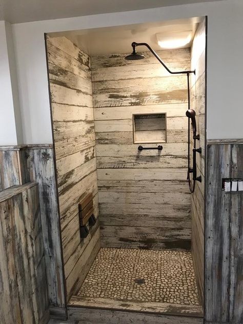 Menlo Park Rustic Bathroom Remodeling - Rustic - Bathroom - San Francisco - by Direct Home Remodeling, Inc. | Houzz