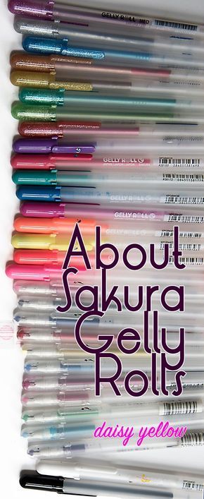 Gelly Roll Pens Art Doodles, Gel Pen Art Ideas, Paint Daisies, Pen Obsession, Gel Pen Art, Sakura Pens, Gel Pens Coloring, Daisy Yellow, Journaling Supplies