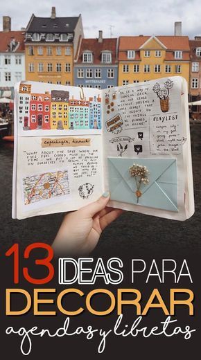 Estimula tu creatividad y organiza tus ideas de la manera más cute en una agenda o libreta. Handmade Journals Diy, Diy Agenda, Travel Journal Scrapbook, Creative Books, Bullet Journal School, Creative Journal, Bullet Journal Inspo, Diy Journal, Bullet Journal Doodles