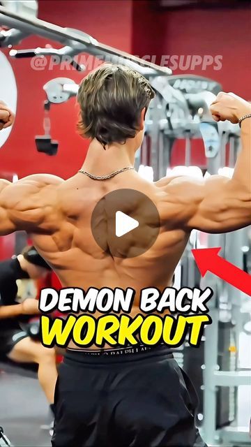 Demon Back Workout, Demon Back, Back Gains, Back Workout Bodybuilding, Back Workout Men, Chris Bumstead, Back Day Workout, Good Back Workouts, Bodybuilding Workouts Routines