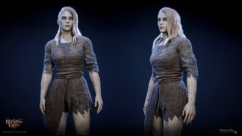 ArtStation - Baldur's Gate 3 - Dame Aylin Prison Clothes Dame Aylin Baldurs Gate, Dame Aylin, Prison Outfit, Baldur's Gate, Wizards Of The Coast, Gate, The Twenties, Concept Art, Art Design