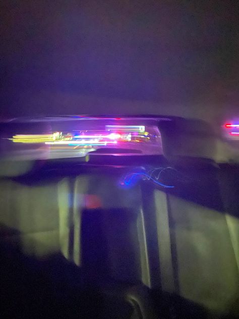 Cop Lights At Night, Pulled Over By Cop Night, Pulled Over By Cop, Cop Lights, Quiet Photos, Police Lights, Lights At Night, Fake Pics, Chill Photos