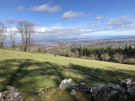 The hike up to the hellfire club in Dublin, Ireland The Hellfire Club, Hellfire Club, Dublin Ireland, Mountain View, Dublin, Eye Candy, Hiking, Candy, Natural Landmarks