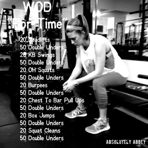 WOD. Crossfit workout, Double Unders. Fitness. Double Under Workout, Wods Crossfit, Crossfit Workouts Wod, Crossfit Workouts At Home, Crossfit At Home, Jump Rope Workout, Wod Workout, Crossfit Training, Conditioning Workouts