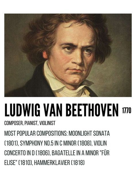 Beethoven minimalist poster Beethoven Music, Fur Elise, Ludwig Van Beethoven, Room Signs, Minimalist Poster, Classical Music, Music Poster, Van, Music