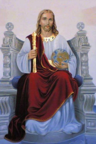 The Solemnity of Our Lord Jesus Christ, King of the Universe – the last Sunday of the Liturgical Year Jesus Our Savior, Catholic Pictures, Holy Quotes, Religious Pictures, Christ The King, Pictures Of Jesus Christ, Jesus Painting, High Priest, Jesus Christ Images