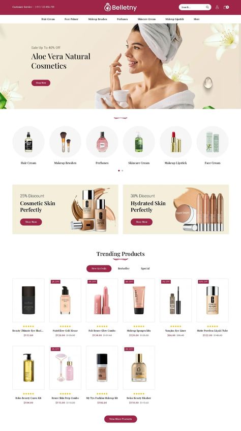 Bestselling Open Cart Templates | EntheosWeb Blog Cosmetic Website Design, Scream Design, Cosmetic Website, Website Branding Design, Beauty Ecommerce, Shopify Templates, Ecommerce Web Design, Ecommerce Template, Ecommerce Design