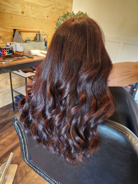 Curls. Dark brown with amber highlights Amber Highlights, Good Hair Day, Hair Day, Dark Brown, Cool Hairstyles, Amber, Highlights, Hair