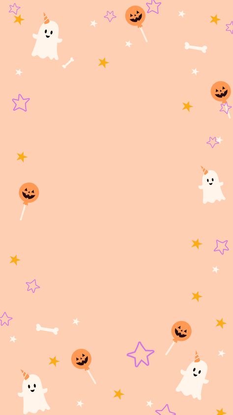 Spooky season halloween wallpaper/background for intsagram or other social media sites! Follow for more designs like this :) #halloween #spookyszn #candy #ghost Halloween Instagram Story Background, Happy Halloween Instagram Story, Halloween Ghost Background, Halloween Candy Background, Halloween Instagram Story Template, Fall Instagram Story Background, Halloween Templates Instagram, Halloween Stories Instagram, Halloween Insta Story