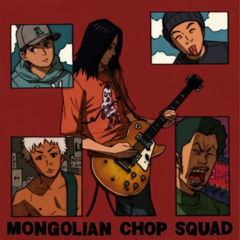 Beck Mongolian Chop Squad, Mongolian Chop Squad, Moon On The Water, Sailor Moon Character, Anime Wall Art, Manga Covers, Anime Comics, Beck, Music Art