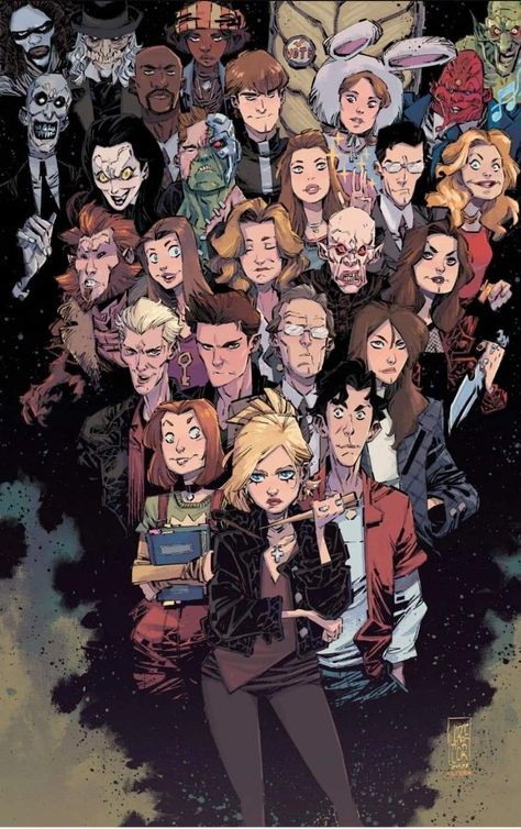 Buffy The Vampire Slayer Funny, Buffy Vampire Slayer, Buffy Spike, Buffy The Vampire Slayer Angel, Boom Studios, Buffy Angel, Buffy Summers, Variant Covers, Dark Horse Comics