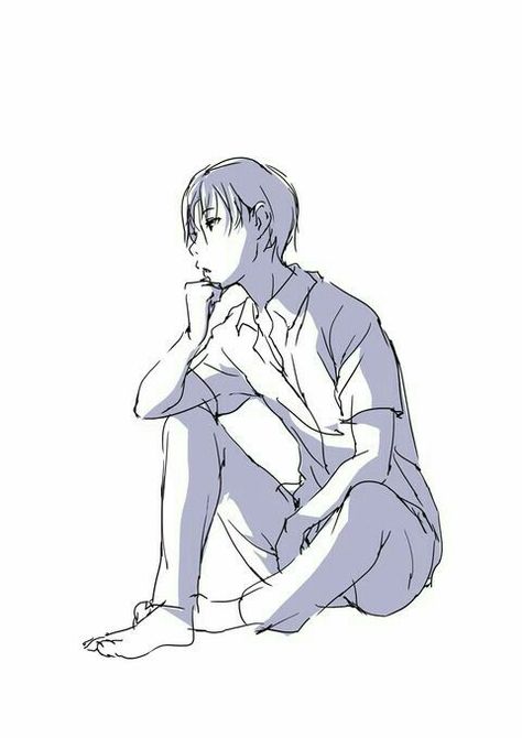 Slouch Pose, Slouching Pose, Posture Reference, Pose Sitting, Drawing Poses Male, Brush Drawing, Drawing Exercises, Character Poses, Body Drawing