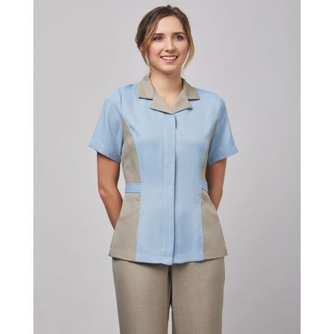 Nanny Uniform, Scrub Designs, House Keeping Uniform, Scrubs Fashion, Medical Scrubs Fashion, Medical Scrubs Outfit, Uniform Ideas, Scrubs Outfit, Uniform Design