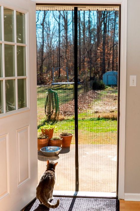 Renter Friendly Screen Door, Screen Door Alternatives, Mosquito Door Screens, Instant Screen Door, Screen Door Curtains, Mesh Screen Door, Army Theme, Magic Screen, Diy Screen Door