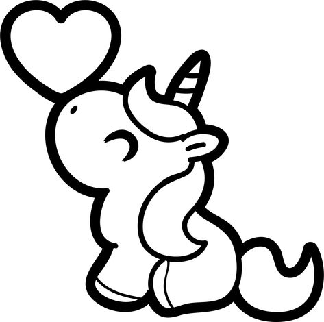 Default Description Art Ideas Cartoon, Unicorn Drawing, Easy Cartoon Drawings, Large Heart, The Unicorn, Drawing Easy, Cute Unicorn, Cartoon Drawings, Easy Drawings