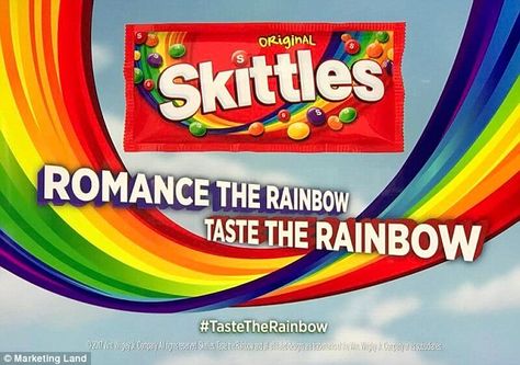 Is the hashtag over? Researchers reveal Super Bowl ads have abandoned them (and Facebook and Twitter) for URLs Skittles Ad, Skittles Logo, Candy Advertising, Candy Ads, Media Analysis, Advertising Awards, Forums Design, Elevation Map, Viral Marketing