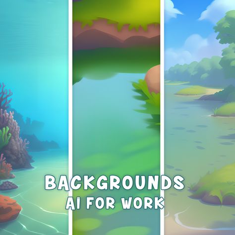 Mobile Game Background, Zen Background, Painted Landscapes, Game Background Art, Spring Background, Game Background, Casual Game, Ui Inspiration, Game Ui