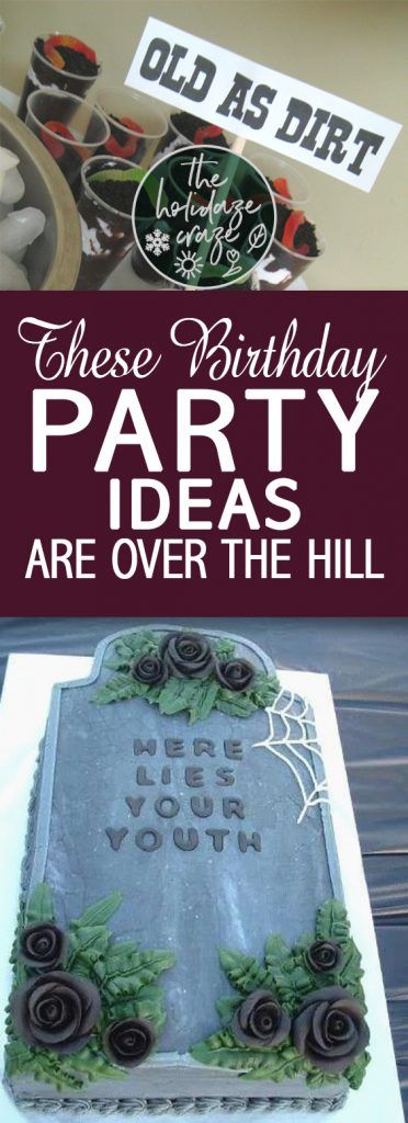 These days, Over the Hill can be 50s, 60s; even 80s. What’s important to remember is the celebration of life, the tribute to your dear friend or relative. Consider, therefore, these over the hill party ideas.   #birthday #overthehill #partyplanning Over The Hill Party Ideas Decoration, Over The Hill Food Ideas, Over The Hill Birthday Decorations, Over The Hill Birthday Cakes For Men, Over The Hill 40th Birthday, Over The Hill Party Ideas 40th, Over The Hill Birthday Party Ideas, Over The Hill Birthday Ideas, Over The Hill Party Ideas For Men