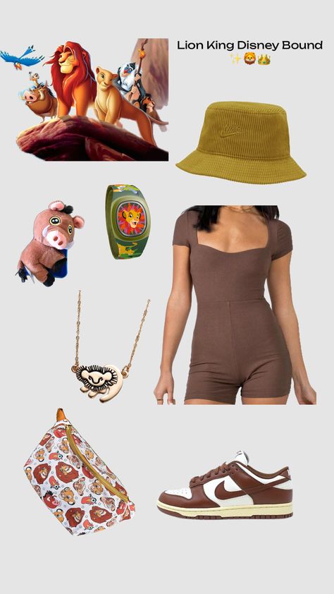 Lion King Disney Outfit✨🦁👑 #disneybound #lionking #outfit Lion King Disney, Theme Park Outfits, King Outfit, Disney Outfit, Kings Park, Disney Bound Outfits, Disney Outfits, Cute Disney, Lion King