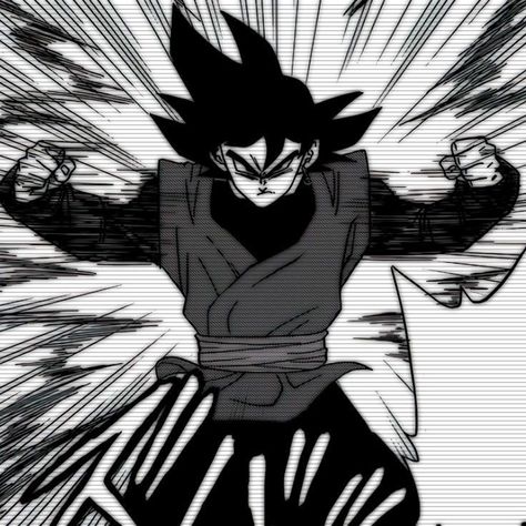 Goku Black Manga, Goku Black Icon, Black Manga, Goku Manga, Dbz Manga, Black Goku, Dragon Ball Painting, Bleach Anime Art, Dragon Ball Super Artwork