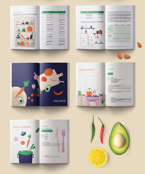 Kids Magazine Design, Food Zine, Amplify Science, Vegan Poster, Book Notion, School Magazine, Children's Book Layout, Recipe Book Covers, Recipe Book Design