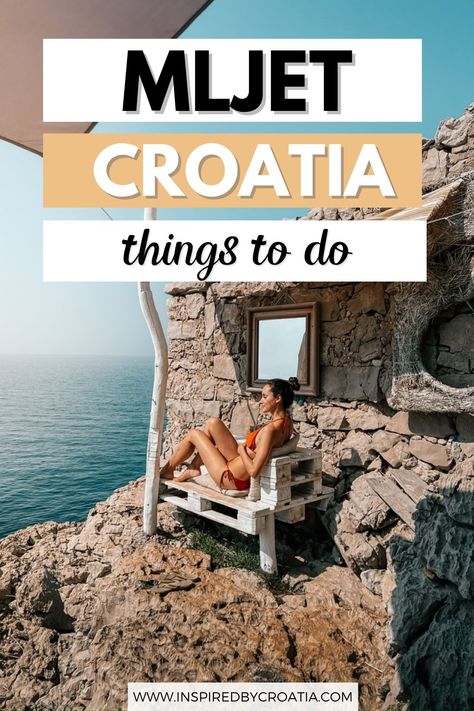 Dubrovnik day trip | Croatia islands | croatia travel | island hopping in croatia | Dalmatian Coast | croatia beaches | summer in europe | summer vacation | summer holiday | croatia island hopping itinerary | croatia island hopping aesthetic | mediterranean | dubrovnik itinerary | dubrovnik croatia | island holiday Mljet Croatia, Croatia Island Hopping, Croatia Pictures, Croatia Aesthetic, Croatian Islands, Croatia Holiday, Thailand Beaches, Small Lake, Croatia Travel