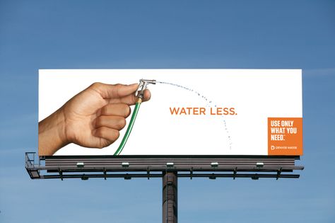 Sukle's Creative Well Hasn't Dried Up - The Hangline Water Campaign, Tradeshow Banner, Social Campaign, World Water Day, Billboard Design, Water Day, Teaching Ela, Campaign Posters, Social Cause