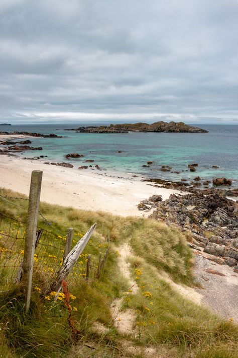 technicolourstation:  Isle of Iona Scotland // Tràigh an t-Suidhe // (2018) Isle Of Iona, Uk Travel, Coastal Style, Landscape Photos, Happy Places, Good Vibes, Scotland, Country Roads, Natural Landmarks