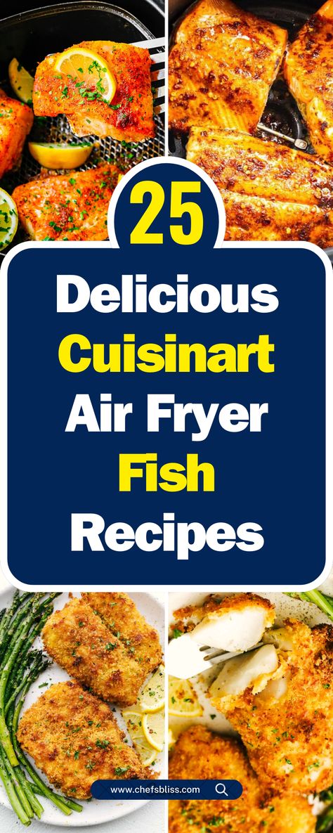 25+ Healthy Cuisinart Air Fryer Fish Recipes You Can’t Resist! Fish In Airfryer, Cook Fish In Air Fryer, Air Fried Fish Recipes, Cuisinart Air Fryer Recipes, Air Fry Fish Recipe, Fish In Air Fryer, Cuisinart Air Fryer, Habanero Jelly, Air Fried Fish