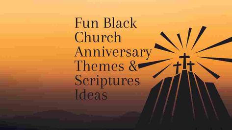 Black church anniversary themes and scriptures are a fun way to celebrate your church's important milestone. You can use them to curate a special experience. Church Anniversary Ideas, Church Anniversary Themes, Anniversary Theme, Church Anniversary, Anniversary Outfit, Black Church, Bible Stuff, Youth Ministry, Christian Church