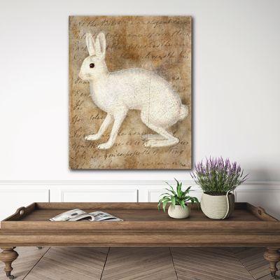 Gorgeous Centerpieces, Wall Art Size, Farmhouse Vintage, Vintage Rabbit, Antique Farmhouse, Farmhouse Wall Decor, Farmhouse Wall, Vintage Farmhouse, Vintage Illustration