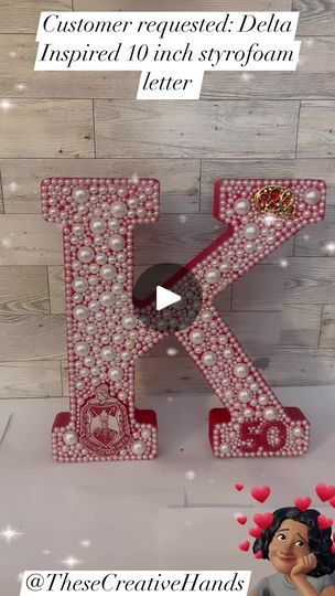 New Creation!!! Delta inspired 10 inch styrofoam letter! Customer requested 👍😁👈🏽🙋🏾‍♀️ I am your personal crafter…🙋🏾‍♀️👀👈🏽 #thesecreativehands1 #iamyourpersonalcrafter #deltaindpired #blackfemaleentrepreneurs #ChristianEntrepreneur These Creative Hands @followers @highlight | Erica L. Morton | callmechoko · Original audio Styrofoam Letters, New Creation, 10 Inch, Audio, 10 Things