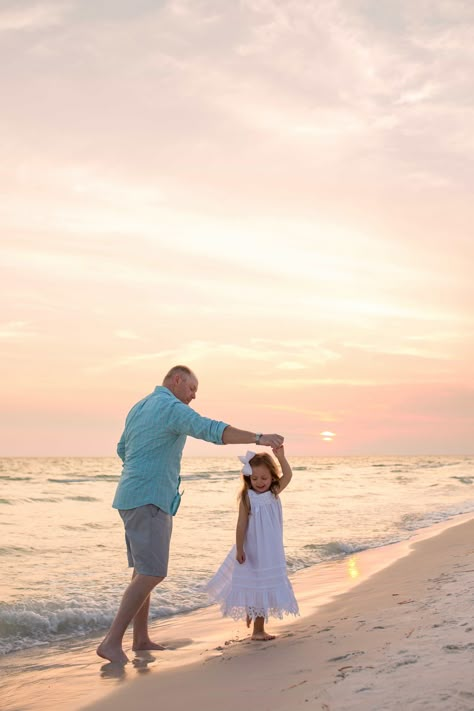 Daddy Daughter Pictures - https://www.ljenningsphotography.com/daddy-daughter-pictures/  family photographer, family photography, family photo ideas, sunset photos on the beach, sunset photos beach, sunset photos family, sunset photos couples, sunset pictures, sunset photography Family Of 3 Photo Ideas Beach, Sunset Beach Family Photos, Family Of 3 Beach Photos, Kid Beach Pictures, Sunset Beach Photos Family, Beach Sunset Photoshoot, Toddler Beach Photos, Mom And Daughter Beach Pictures, Mom And Daughters Beach Photo Ideas