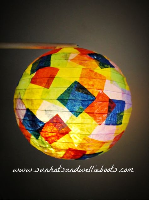 Sun Hats & Wellie Boots: DIY Round Paper Lanterns with Lantern Cane - Ideal for a Festival of Light Parade Paper Lantern Festival, Lantern Parade, Lantern Making For Kids Diy Crafts, Japanese Paper Lanterns Art Lesson, Kids Lantern, Asian Lantern Festival, Lantern Crafts, Giant Lantern Festival Philippines, Japanese Paper Lanterns