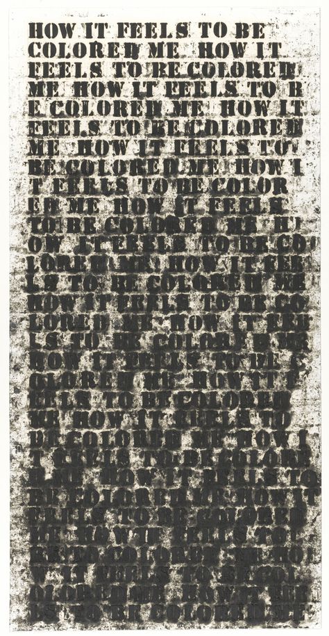 Glenn Ligon, Text Based Art, Stick Drawings, Protest Art, Language Art, Art Brut, Text Art, Land Art, New Wall