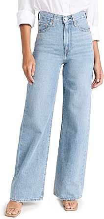 Levi's Women's Ribcage Wide Leg Jeans Ribcage Jeans, Levis Ribcage, Plus Size Brands, Dad Jeans, Wide Jeans, Levis Women, Cardigan Sweaters For Women, Rib Cage, Jeans Women