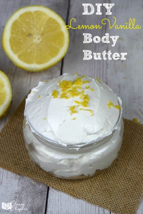 This homemade DIY body butter recipe smells amazing and is so easy to make! A must try. Diy Body Butter Recipes, Body Butter Recipe, Vanilla Body Butter, Homemade Body Butter, Diy Body Butter, Body Butters Recipe, Diy Lotion, Diy Kosmetik, Homemade Lotion