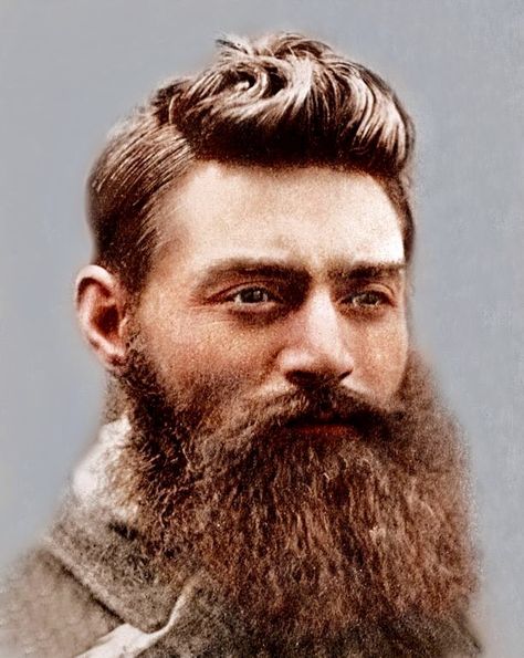 Ned Kelly Ned Kelly Tattoo Design, Ned Kelly Art, Ned Kelly, Vintage Portrait, Historical People, Keith Richards, Tattoo Sleeve Designs, Tattoo Sleeve, Vintage Portraits