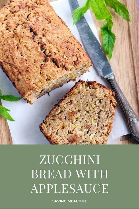 Pioneer Woman Zucchini Bread, Zucchini Bread With Applesauce, Pineapple Bread Recipe, Bread With Applesauce, Zucchini Pineapple Bread, Zucchini Pineapple, Recipe Using Applesauce, Easy Zucchini Bread Recipes, Recipe Using Apples