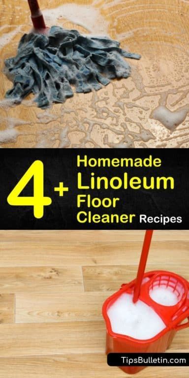 Discover the perfect DIY recipe for homemade linoleum floor cleaner with our guide. We show you the best way to deep clean yellowed or dirty vinyl or linoleum in bathrooms and kitchens using baking soda and other natural ingredients #linoleumcleaner #homemadelinoleumcleaner #diycleaning Baking Soda Floor Cleaner, Kitchen Floor Cleaner Diy, Vinyl Floor Cleaner Diy Homemade, Vinyl Floor Cleaner Diy, Diy Floor Cleaner Vinyl, How To Clean Linoleum Floors, Deep Cleaning Linoleum Floors, Deep Clean Linoleum Floors, Diy Linoleum Floor Cleaner